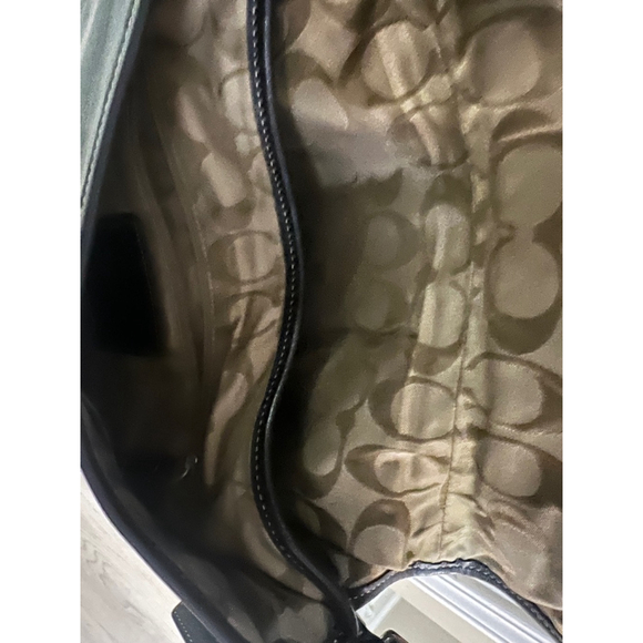 Coach 2003 soho flap buckle crossbody Black pre owned excellent for age - Picture 10 of 11